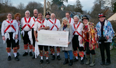 Donation to Rowcroft Hospice
