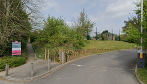 entrance to school