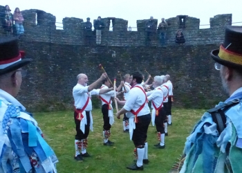 May Day in Totnes Castle
